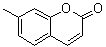 CAS # 2445-83-2, 7-Methylcoumarin, 7-Methyl-2H-1-benzopyran-2-one, 7-Methyl-2H-chromen-2-one, 7-Methylchromen-2-one, 7-Methylcoumarin, NSC 19511