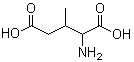 CAS # 2445-97-8 (6070-75-3), 3-Methylglutamic acid, DL-beta-Methylglutamic acid, NSC 295435, NSC 41356, NSC 82071, beta-Methyl-DL-glutamic acid