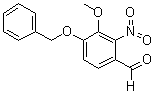 CAS # 2450-27-3, 4-(Benzyloxy)-3-methoxy-2-nitrobenzaldehyde