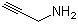 2-Propynylamine molecular structure (CAS 2450-71-7)