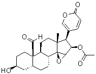 CAS 登录号：24512-59-2, 19-氧代华蟾毒精