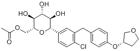 structure of CAS# 2452301-09-4, 恩格列净甲基乙酸酯
