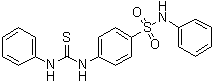 structure of CAS# 245342-14-7, N-苯基-4-[[(苯基氨基)硫代甲酰基]氨基]苯磺酰胺