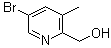 structure of CAS# 245765-71-3, 5-Bromo-2-hydroxymethyl-3-methylpyridine