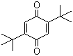 CAS # 2460-77-7, 2,5-Di-tert-butyl-1,4-benzoquinone