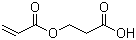 structure of CAS# 24615-84-7, 2-Carboxyethyl acrylate
