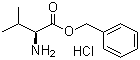 L-Valine benzyl ester hydrochloride molecular structure (CAS 2462-34-2)
