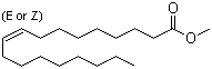 9-Octadecenoic acid methyl ester molecular structure (CAS 2462-84-2)