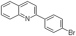 structure of CAS# 24641-31-4, 2-(4-溴苯基)喹啉