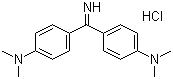 CAS # 2465-27-2, Basic Yellow 2, C.I. 41000, Auramine O, 4,4'-Carbonimidoylbis(N,N-dimethylaniline) hydrochloride