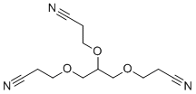 1,2,3-Tris(2-cyanoethoxy)propane molecular structure (CAS 2465-93-2)