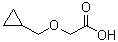 structure of CAS# 246869-08-9, 2-(Cyclopropylmethoxy)acetic acid