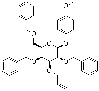 CAS # 247027-78-7, 4-Methoxyphenyl 2,4,6-tris-O-(phenylmethyl)-3-O-2-propen-1-yl-beta-D-galactopyranoside