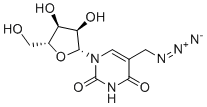 5-(Azidomethyl)uridine molecular structure (CAS 24751-67-5)