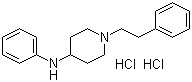 CAS # 24775-76-6, 4-Anilino-1-phenethylpiperidine dihydrochloride, N-Phenyl-1-(2-phenylethyl)-4-piperidinamine hydrochloride