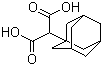 structure of CAS# 24779-68-8, 1-Adamantylmalonic acid