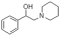 structure of CAS# 2480-56-0, alpha-苯基-1-哌啶乙醇