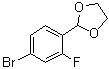 CAS 登录号：248270-23-7, 2-(4-溴-2-氟苯基)-[1,3]二氧杂环戊烷