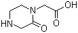 structure of CAS# 24860-46-6, 2-Oxo-1-piperazineacetic acid