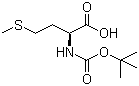 structure of CAS# 2488-15-5, Boc-L-Methionine