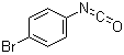 structure of CAS# 2493-02-9, 4-Bromophenyl isocyanate