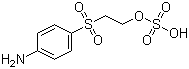 structure of CAS# 2494-89-5, 2-[(4-氨基苯基)磺酰基]乙醇硫酸氢酯