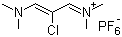 CAS # 249561-98-6, 2-Chloro-1,3-bis(dimethylamino)trimethinium hexafluorophosphate, [(Z)-2-chloro-3-(dimethylamino)prop-2-enylidene]-dimethylazanium,hexafluorophosphate