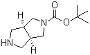 structure of CAS# 250275-15-1, cis-2-Boc-hexahydropyrrolo[3,4-c]pyrrole