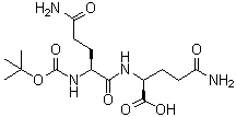 CAS # 250290-76-7, N2-[(1,1-Dimethylethoxy)carbonyl]-L-glutaminyl-L-glutamine