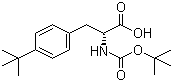CAS # 250611-12-2, Boc-D-4-tert-Butylphenylalanine, Boc-4-tert-Butyl-D-Phe-OH