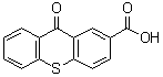 structure of CAS# 25095-94-7, 噻吨酮-2-羧酸