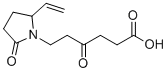 CAS # 2512190-67-7, Vigabatrin Impurity 2, 6-(2-ethenyl-5-oxopyrrolidin-1-yl)-4-oxohexanoic acid
