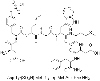 CAS # 25126-32-3, Sincalide, Cholecystokinin octapeptide, CCK-8