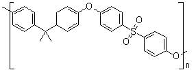 CAS # 25135-51-7, Polysulfone A, SG 90 (polysulfone), Sumilit FS 1200, Thermalux, Thermalux P 1700, Thermalux P 1700NT11, UCC 80, Bisphenol A-4,4'-sulfonyldiphenol polymer, SRU, Bisphenol A-bis(4-chlorophenyl) sulfone copolymer, SRU