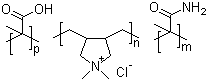 CAS # 25136-75-8, Polyquaternium-39, AA/DMDAAC/AM copolymer, Dimethyldiallylammonium chloride acrylic acid acrylamide copolymer