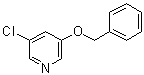 structure of CAS# 251996-81-3, 3-氯-5-(苯基甲氧基)吡啶