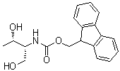structure of CAS# 252049-02-8, [(1R,2S)-2-Hydroxy-1-(hydroxymethyl)propyl]carbamic acid 9H-fluoren-9-ylmethyl ester