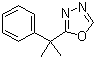 CAS # 252253-32-0, 2-(1-Methyl-1-phenylethyl)-1,3,4-oxadiazole, 2-(alpha,alpha-Dimethylbenzyl)-1,3,4-oxadiazole