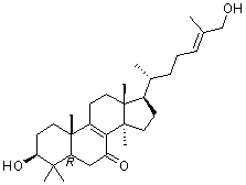 CAS # 252351-95-4, 3,26-Dihydroxylanosta-8,24-dien-7-one, Ganoderon B, Lucidadiol