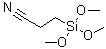 CAS # 2526-62-7, Cyanoethyltrimethoxysilane, 3-(Trimethoxysilyl)propanenitrile, 2-Cyanoethyltrimethoxysilane, 3-(Trimethoxysilyl)propionitrile