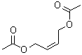 structure of CAS# 25260-60-0, (2Z)-2-Butene-1,4-diol 1,4-diacetate