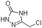 structure of CAS# 252742-72-6, 3-氯甲基-1,2,4-三唑啉-5-酮