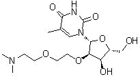 CAS 登录号：253145-84-5, 2'-O-[2-[2-(二甲基氨基)乙氧基]乙基]-5-甲基尿苷