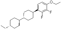 CAS # 253199-08-5, 1-Ethoxy-4-[(trans,trans)-4'-ethyl[1,1'-bicyclohexyl]-4-yl]-2,3-difluorobenzene, 2-HHB(2F,3F)-O2