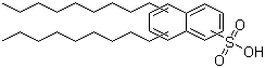 Dinonylnaphthalenesulfonic acid molecular structure (CAS 25322-17-2)
