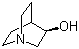 structure of CAS# 25333-42-0, (R)-(-)-3-奎宁醇