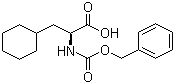 structure of CAS# 25341-42-8, Cbz-L-cyclohexylalanine