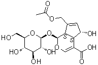 structure of CAS# 25368-11-0, Asperulosidic acid