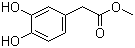 structure of CAS# 25379-88-8, 3,4-二羟基苯乙酸甲酯