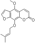 CAS # 2543-94-4, Phellopterin, (5-Methoxy-8)-gama,gama-dimethylallyloxy(2',3',6,7-furanocoumarin), NSC 152469